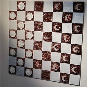 NIB Acrylic Checkers